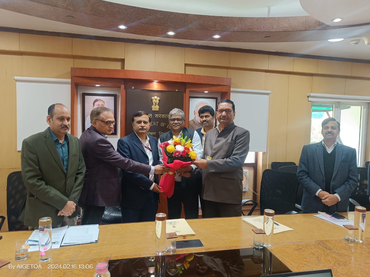 The tripartite Meeting with DoT, BSNL and BMS Affiliated Associations ...